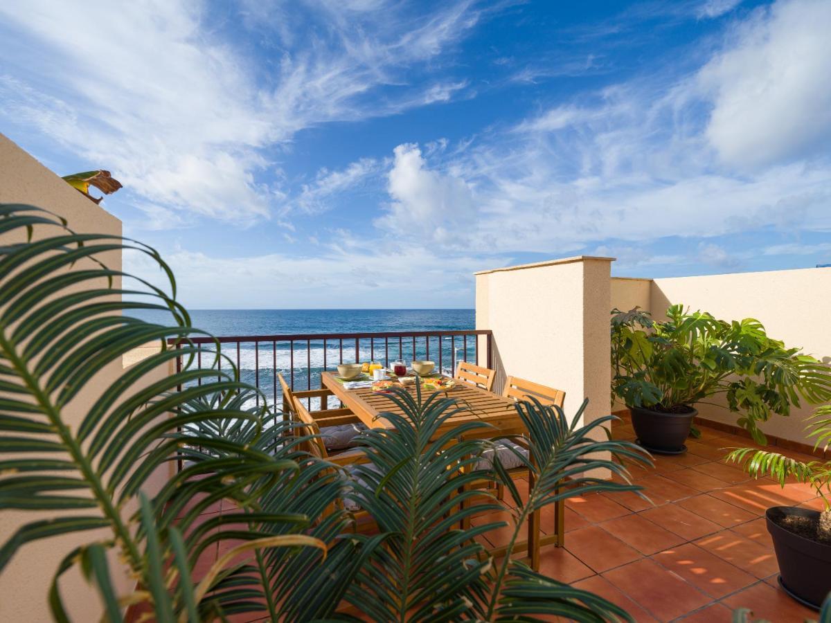 Giraud II - Secluded Beachfront Duplex Santa Maria de Guia de Gran Canaria المظهر الخارجي الصورة