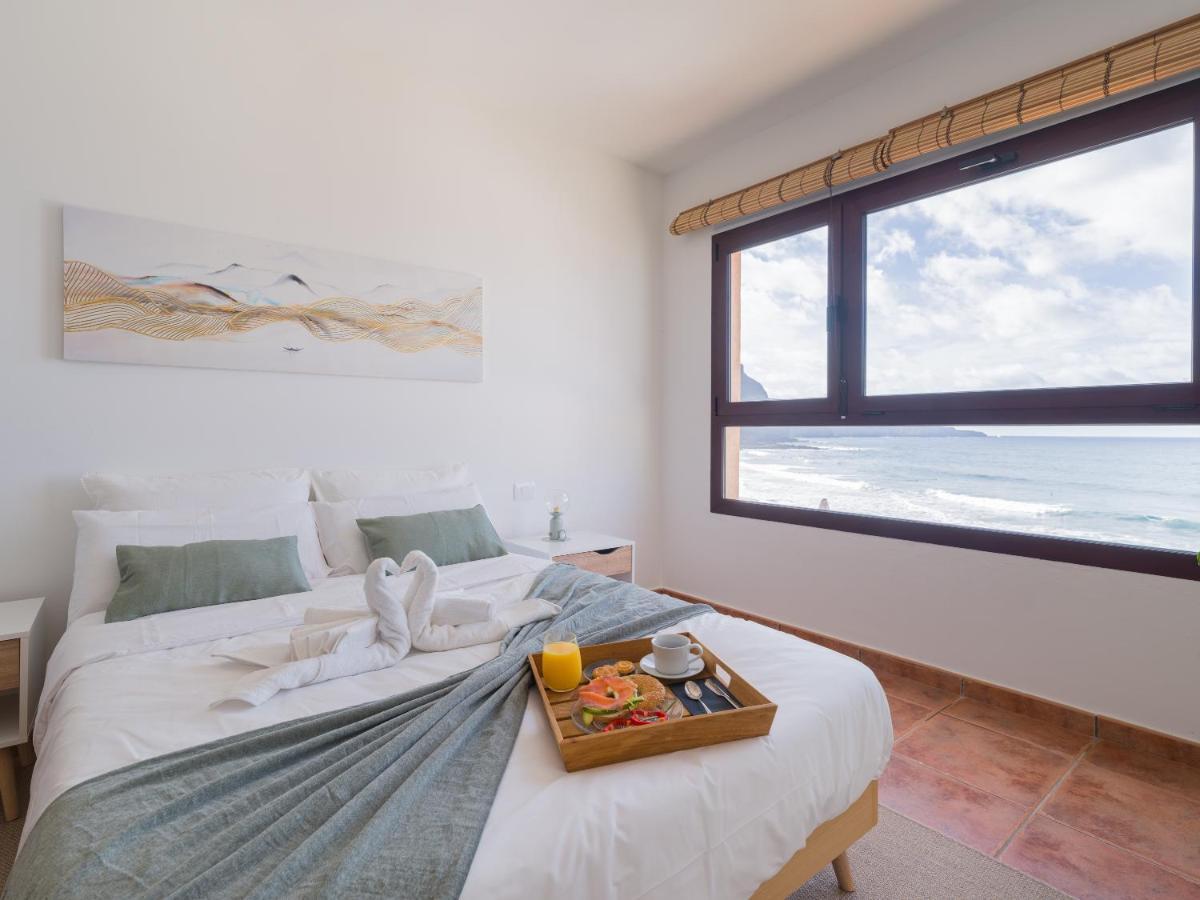 Giraud II - Secluded Beachfront Duplex Santa Maria de Guia de Gran Canaria المظهر الخارجي الصورة
