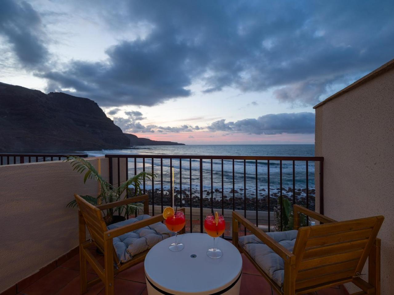 Giraud II - Secluded Beachfront Duplex Santa Maria de Guia de Gran Canaria المظهر الخارجي الصورة
