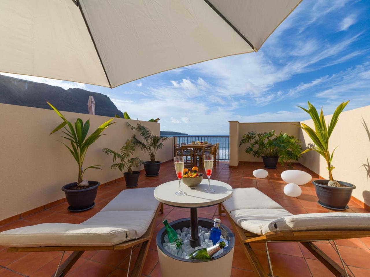 Giraud II - Secluded Beachfront Duplex Santa Maria de Guia de Gran Canaria المظهر الخارجي الصورة